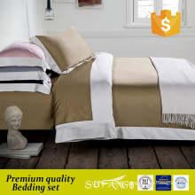 America popular 100% cotton seersucker bedding set in different color